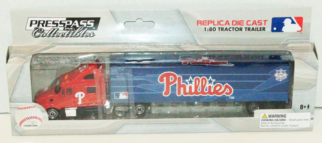 Vintage Philadelphia Phillies MLB Baseball - 1:80 Diecast Truck Toy Vehicle 2012