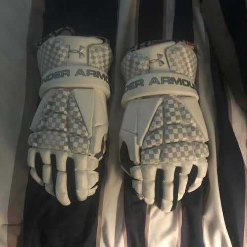 Brand New White Under Armor Gloves
