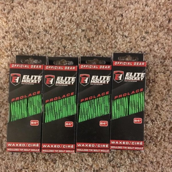 4 Lime Green 84” Waxed Laces