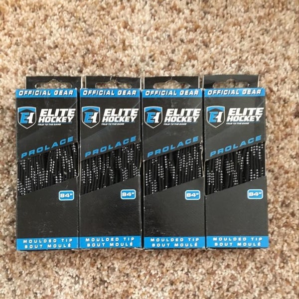 4 Black 84” Unwaxed Laces