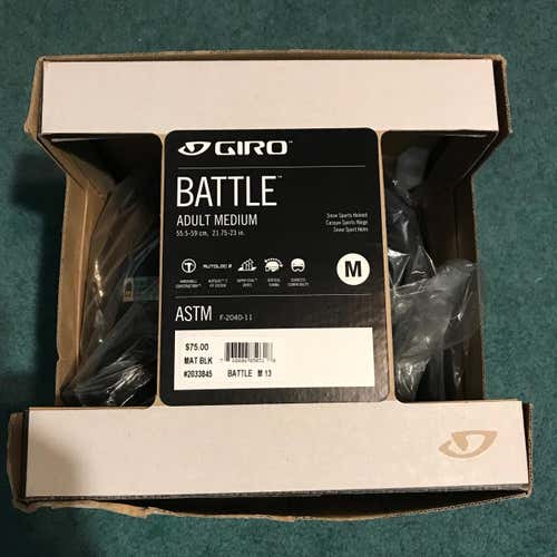 Giro Snow Sports Helmet Size Medium USED ONCE
