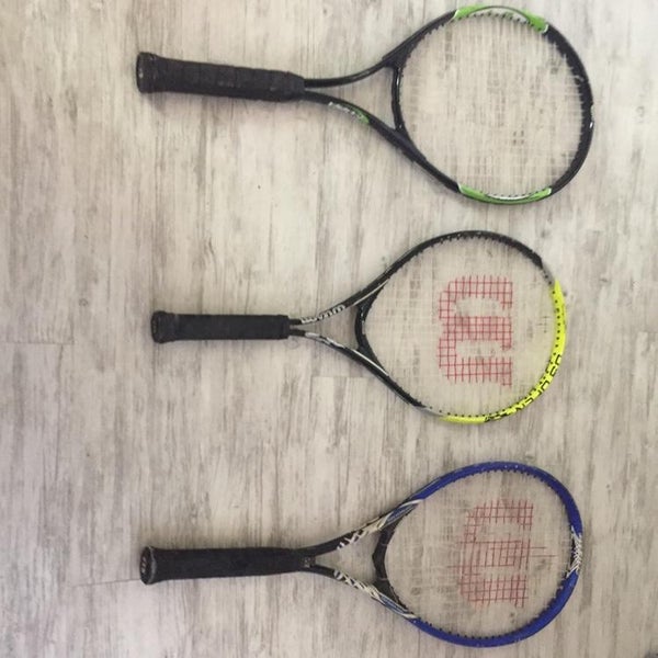 3 Used Tennis Racquets All For $20