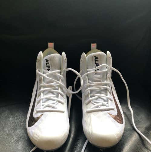 BRAND NEW Nike Alpha Menace Cleats Size 10