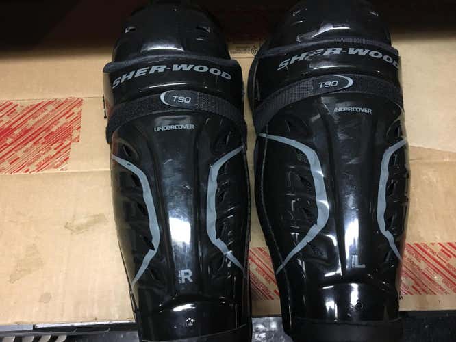 13" Sherwood T90 undercover shin guards