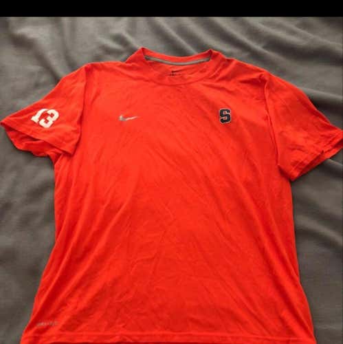 Syracuse Lacrosse Shooter Practice Shirts #13