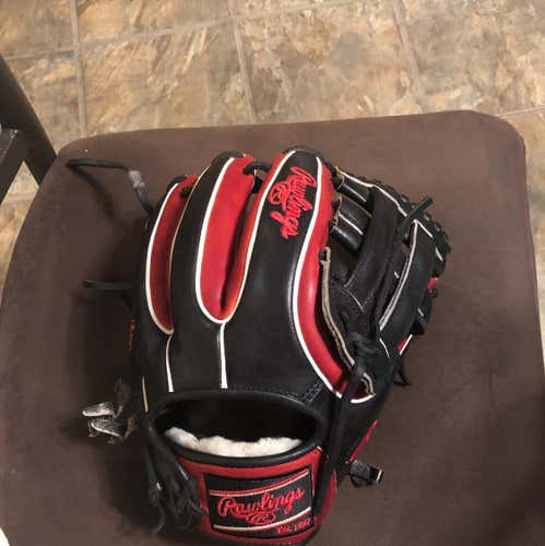 Broken In Game Ready for Shorstop and Third Base Oiled New Rawlings H-Web 11.5 Pro preffered
