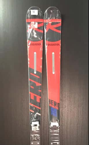 2019 Rossignol Hero Athlete GS Pro 165 Jr Giant Slalom Race Skis w/ Look SPX 10 Bindings