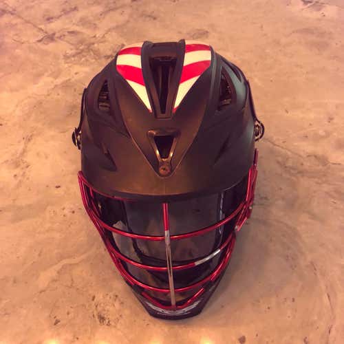 Matte Black And Red Cascade R