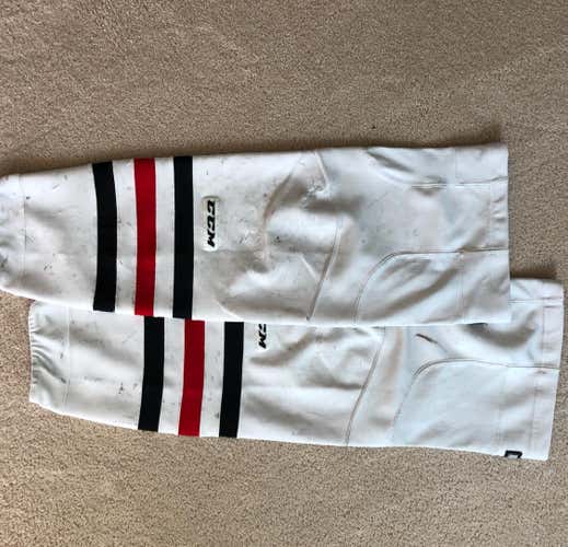 CCM Portland Winterhawks Used Game Socks - L