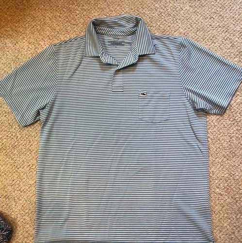 Vineyard Vines Carolina Blue Polo