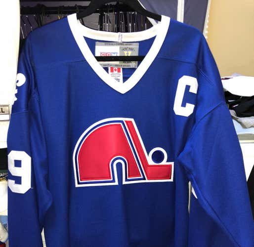 Joe Sakiv Quebec Nordiques Jersey