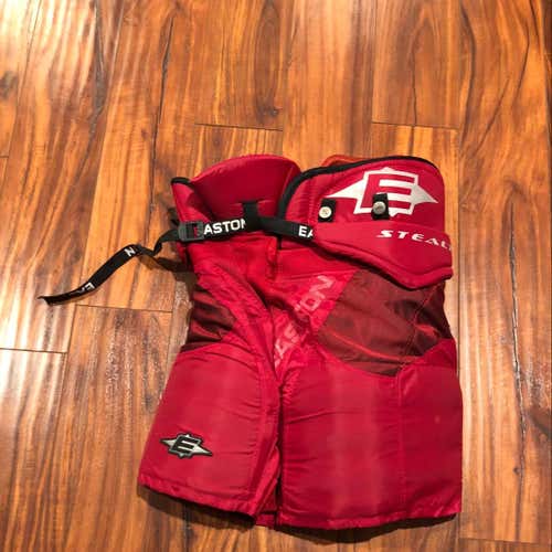 Easton red hockey pants