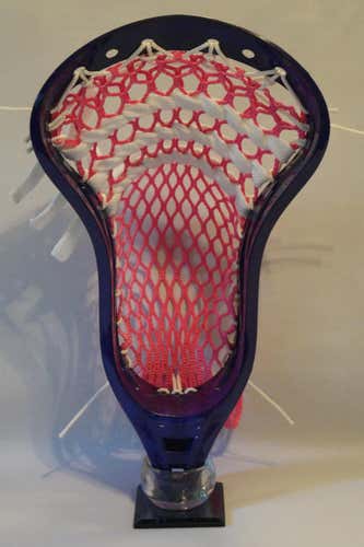 "New" Vipr1 dyed Purple head with dyed Pink semi soft mesh and White shooters