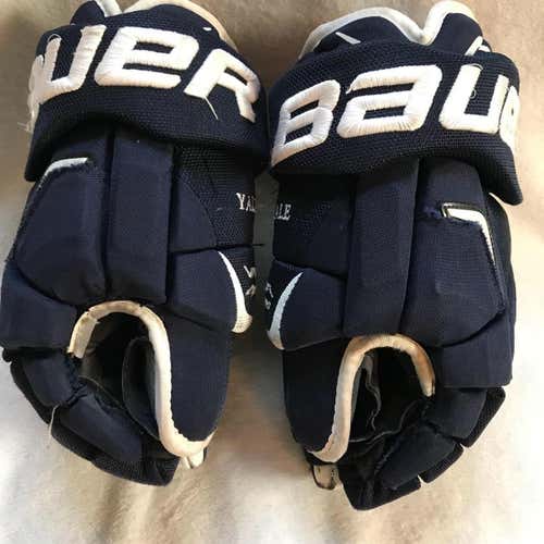 Yale University Bauer APX2 Pro Gloves Size 13 Pro Stock
