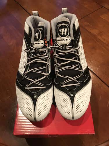 New Warrior Lacrosse Cleats Size 10 Mens