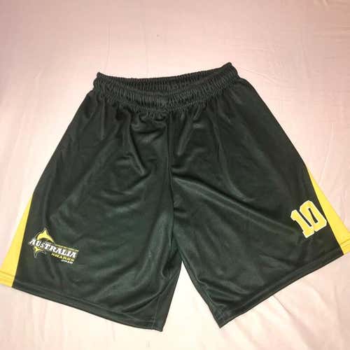 Australian Men’s Lacrosse 2018 Game Shorts - Callum Robinson #10