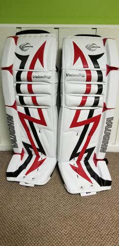 BRAND NEW 36+1 VAUGHN VELOCITY 7400 GOALIE PADS with THIGH BOARDS