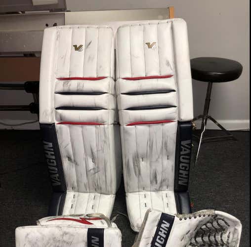 Custom Vaughn V6 Pad/ Vaughn 8880 Glove CP Spec/ V4 Blocker CP Spec