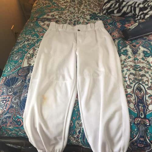 White Stirrup Pants