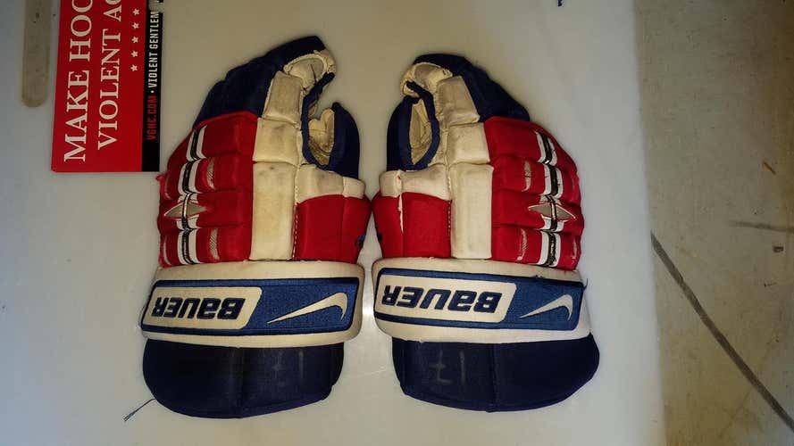 Brandon Dubinsky NYR - Nike Bauer NBHPRO Gloves - 15"