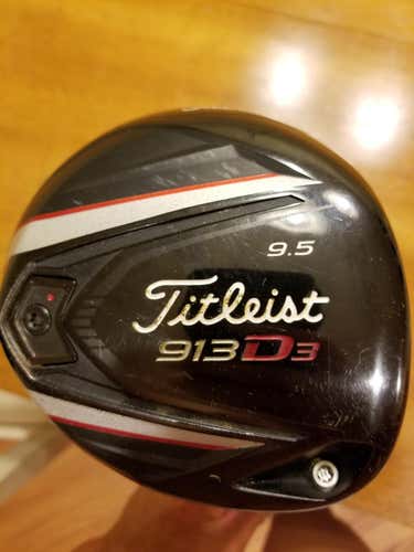 Titleist 913D3 Driver 9.5 Stiff