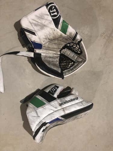 Warrior Goalie Glove & Blocker Regular Senior