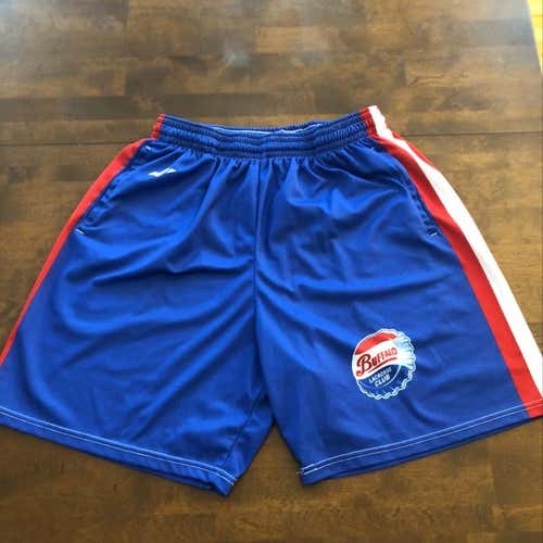 Buffalo Lacrosse Club Shorts - Pepsi Theme