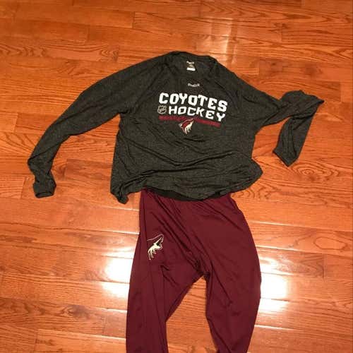 Arizona Coyotes Shirt/ Spandex Pants