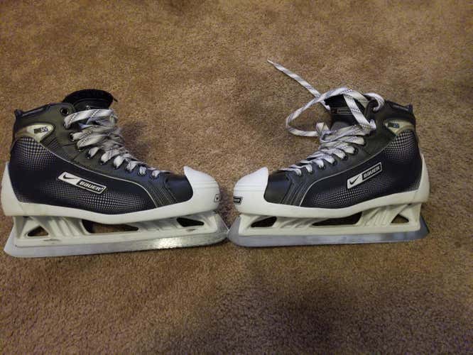 New Bauer Goalie Skates Senior Size 10 EE Supreme one55