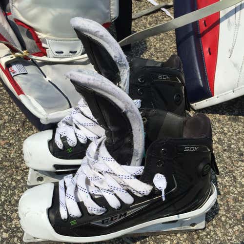 Pro Stock CCM 50K Goalie Skates
