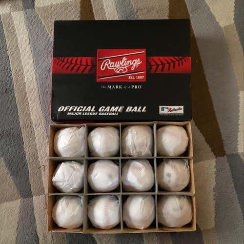 Dozen Of Brand New MLB Baseballs