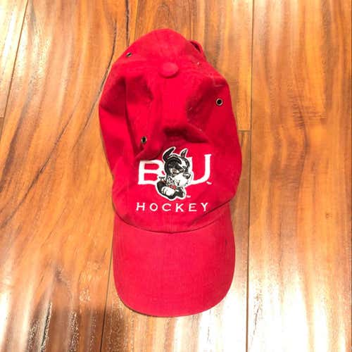 Boston university hockey hat