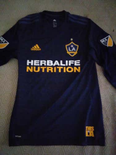 Adidas LA Galaxy player version Zardes long sleeve jersey