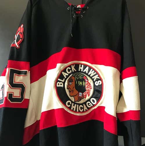 Chicago Blackhawks Shaw Size 52 Replica Jersey