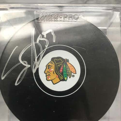 Scott Darling Chicago Blackhawks Autographed Signed Puck