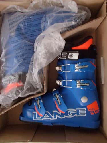 New LANGE RSJ 65 ski race Boots 24.5 kids JUNIOR