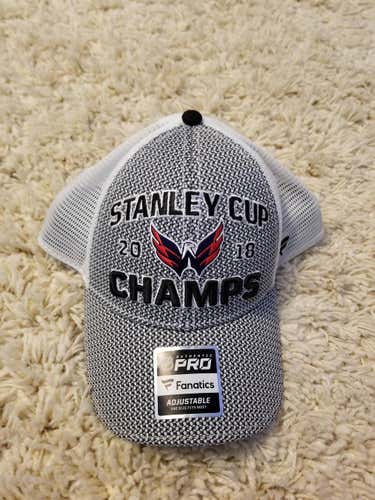 New 2018 Capitals Stanley Cup Champs Trucker Hat