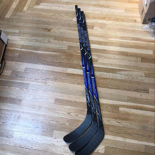 Bauer 1s P92 87 Flex RH Penn State Pro Stock Sticks with grip