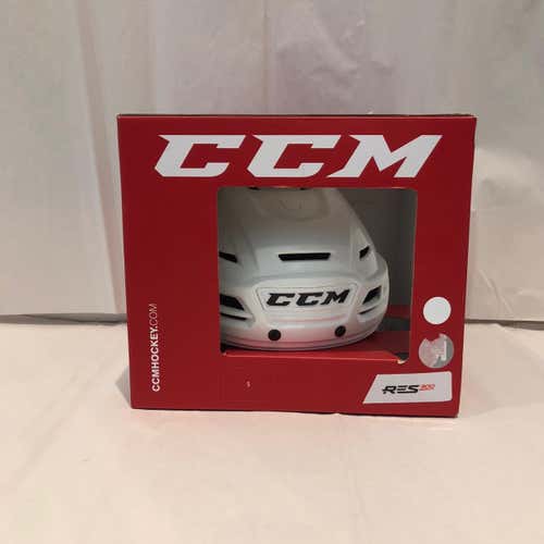 CCM Res300 White Helmet UBC #RES31