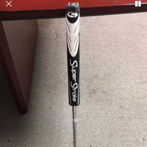 TaylorMade White Smoke Putter Righty w/ 3.0 Slim SuperStroke Grip