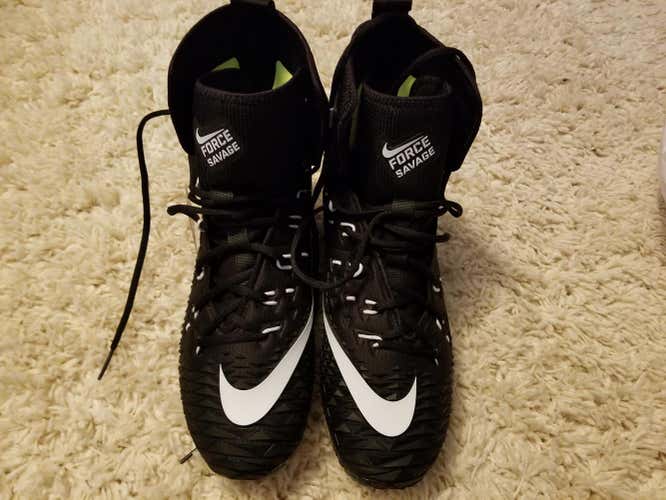 **MAKE AN OFFER** Nike Savage Force Elite TD Cleats Black Size 10