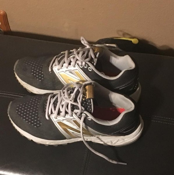 Gold And Black New Balance Turf Shoes Size Men’s 8.5