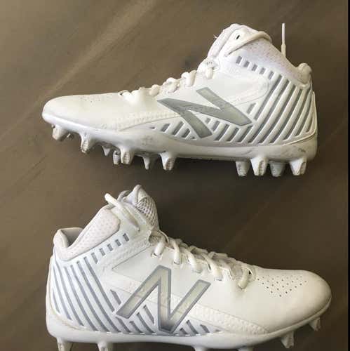 White New Balance Rush Cleats