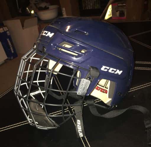 CCM Tacks 110 Helmet W/ Bauer Oreo profile 2