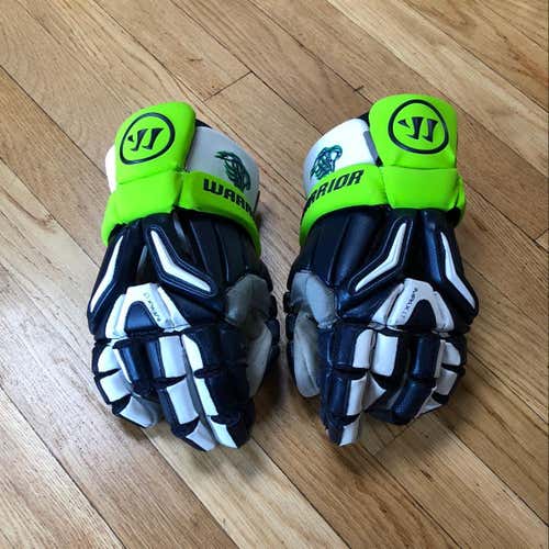 Like New Warrior Burn 2 Chesapeake BayHawks Gloves * No Trades *