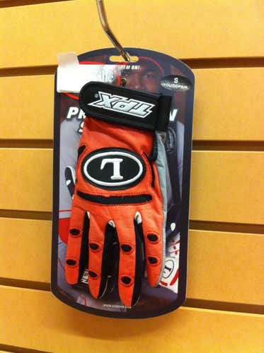 Lousivlle Slugger TPX Pro Series Batting Gloves Youth Small RED *No Trades*