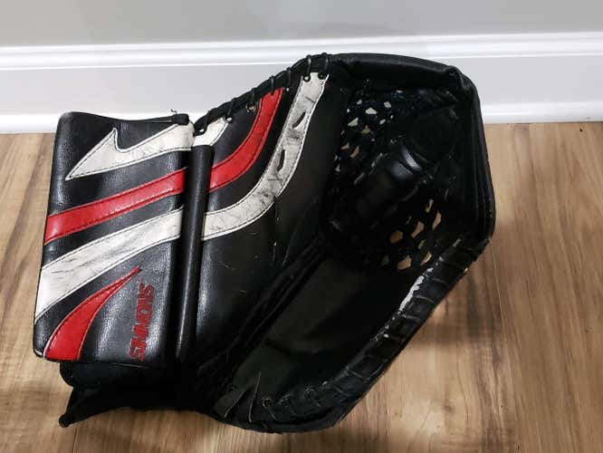 Simmons UL6 Goalie Glove & Blocker (Original Set)