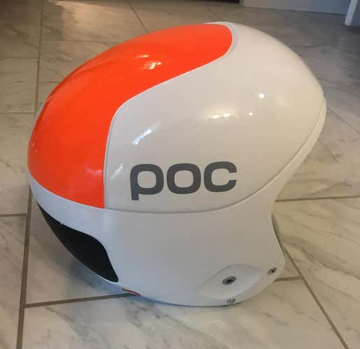 POC Skull Orbic Comp Helmet & Chin Guard Hydrogen White Size XL 59/60