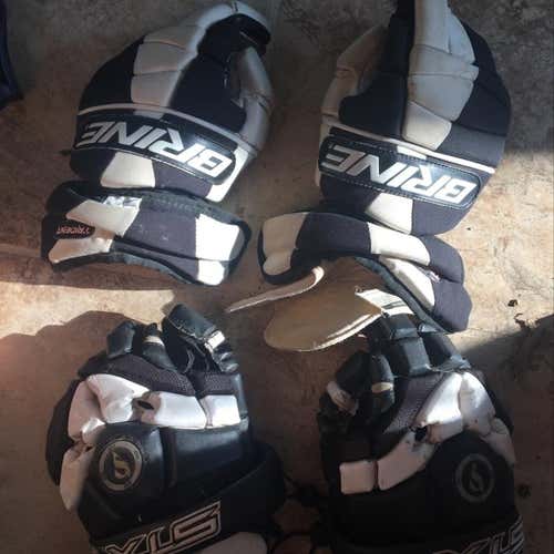 Old Lacrosse Gloves