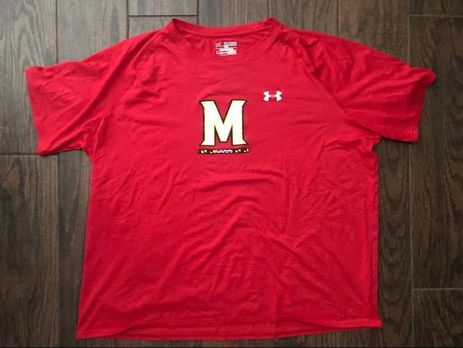 Team Issued Maryland Terrapins Workout Shirt #42